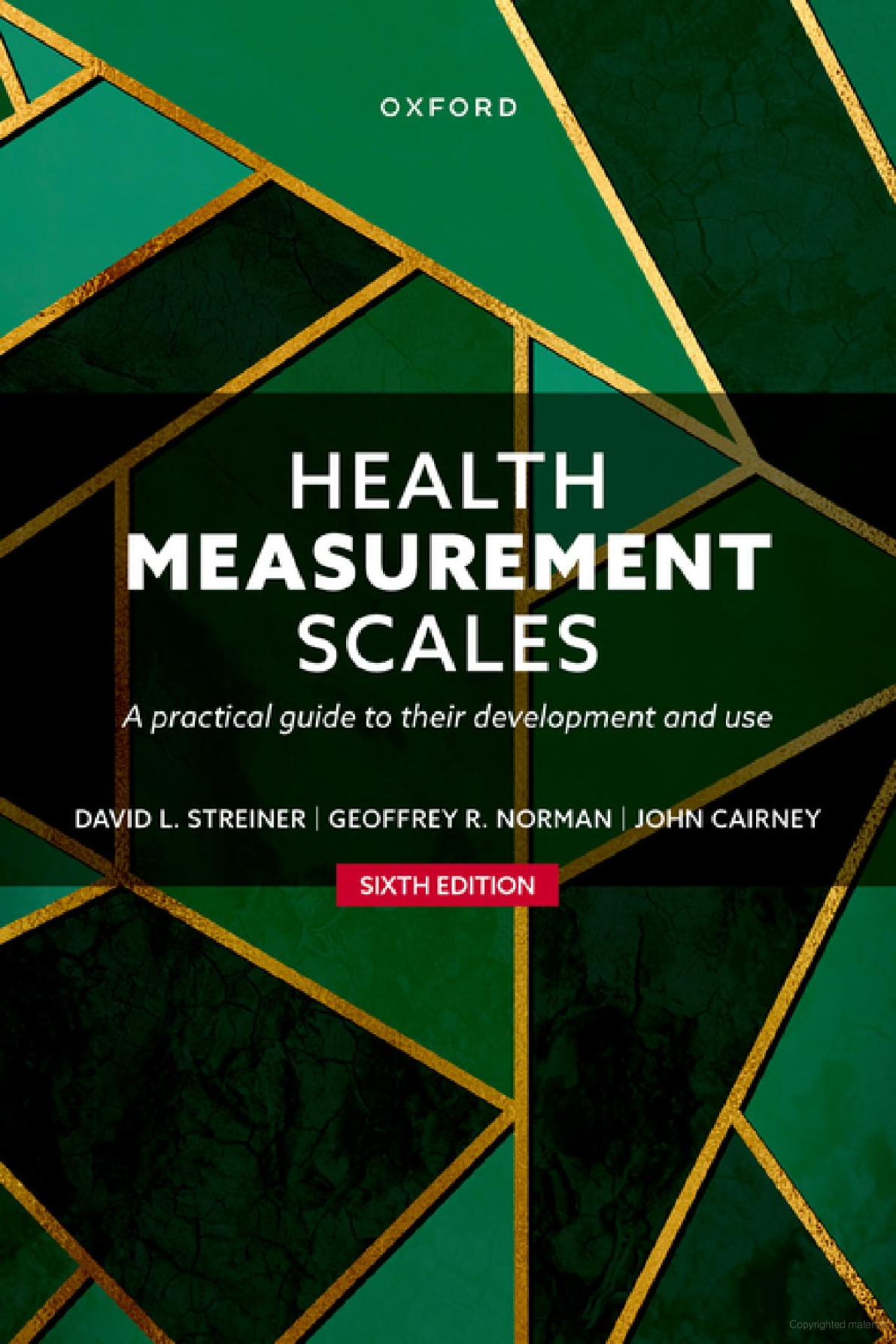 Preview of Health Measurement Scales A Practical Guide to Their Development and Use, 6th Edition By D