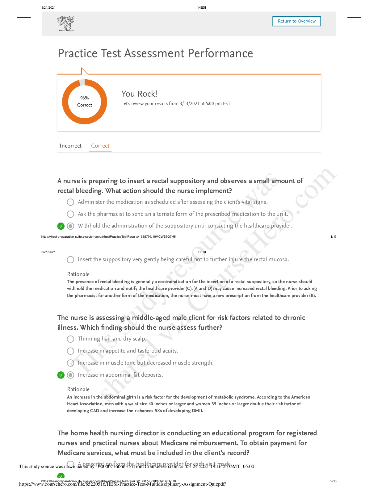 Preview image for 1e.HESI_Practice_Test_Multidisciplinary_Assignment_Quiz.pdfMiami Regional University Florida -
