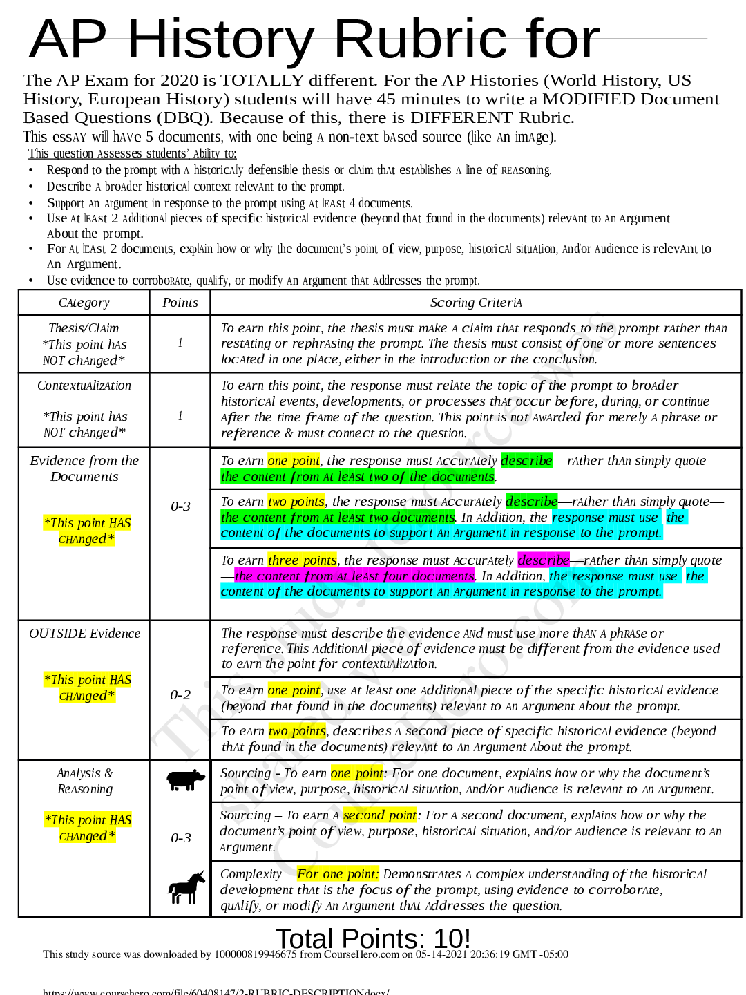 Preview image for Harvard UniversityLAW MISC2 RUBRIC DESCRIPTION