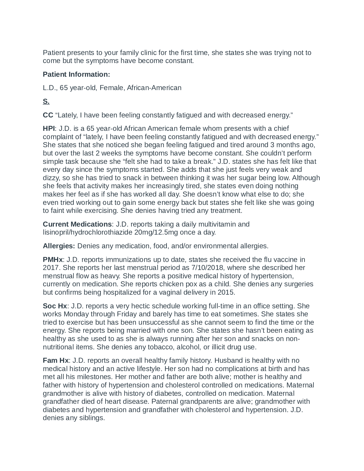 Preview image of HSCO 506 Exam 4. document