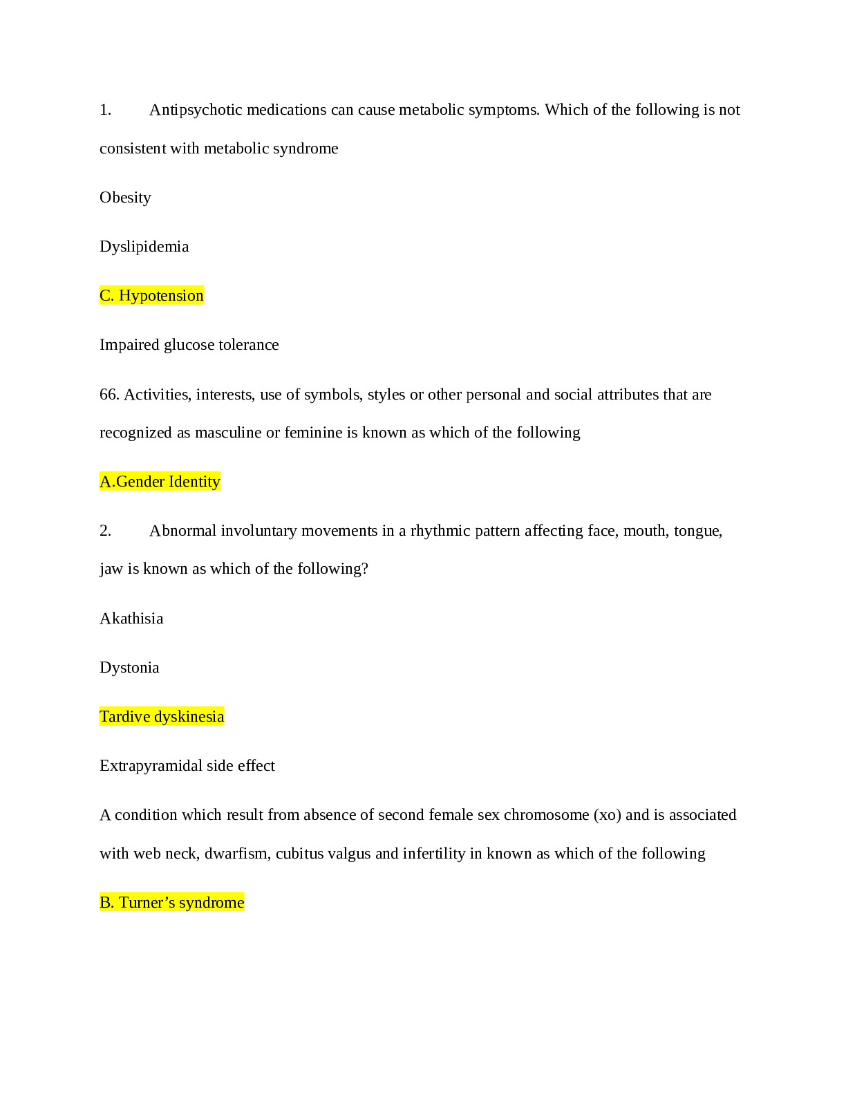 Preview image for NRNP 6675 MIDTERM EXAM (UPDATED 2023)