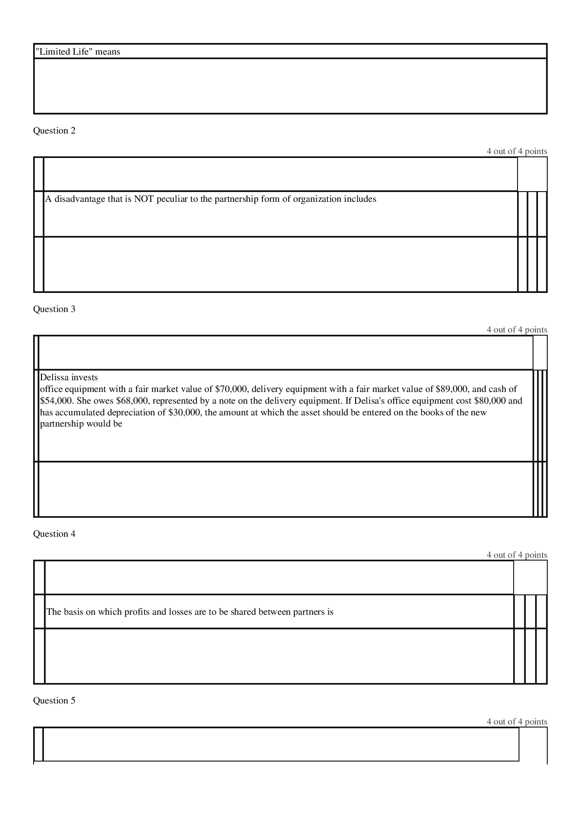 Preview image of   ACCT 212 WEEK 3 QUIZ 3 document