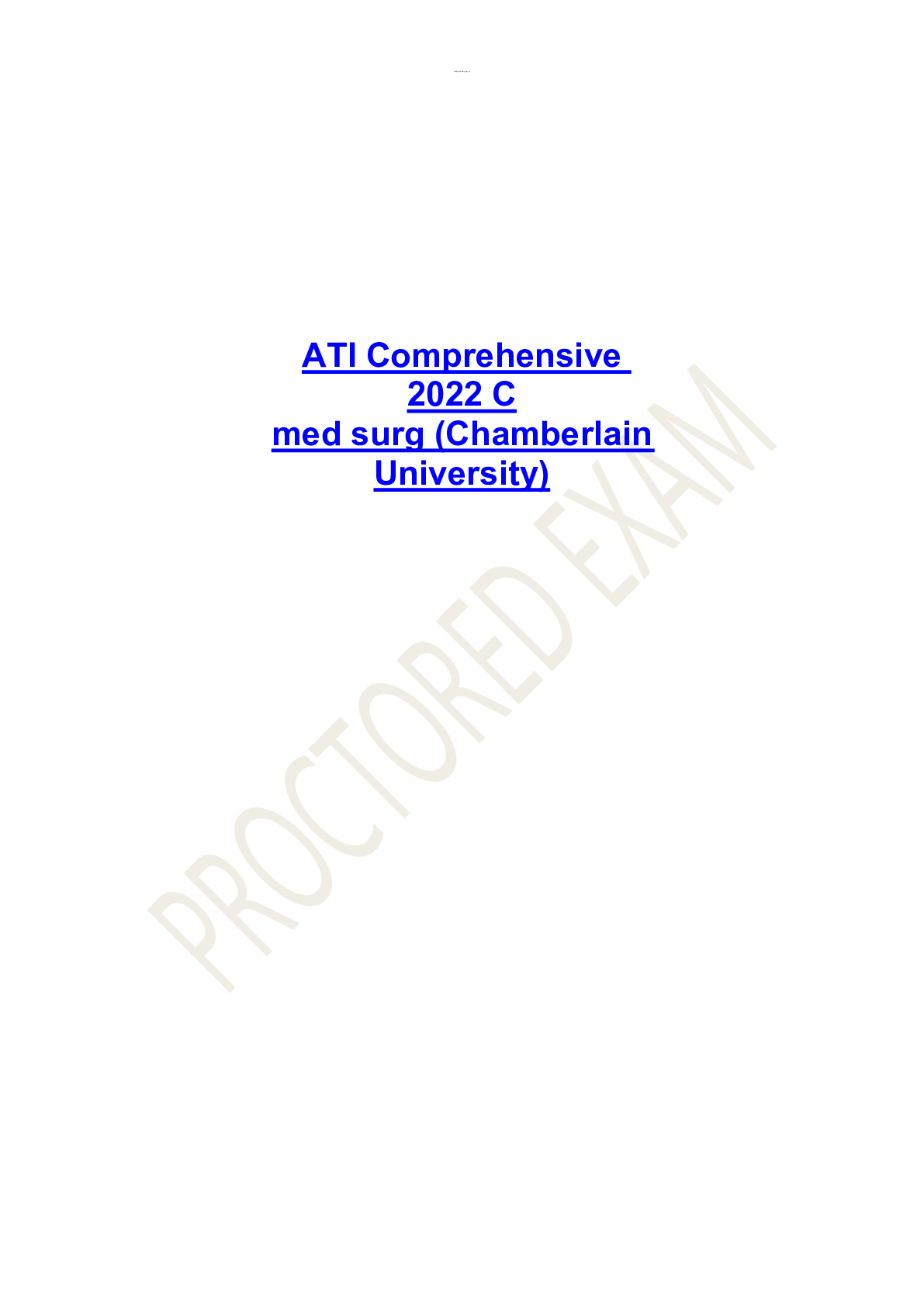 Preview image of ATI Comprehensive 2022 C document