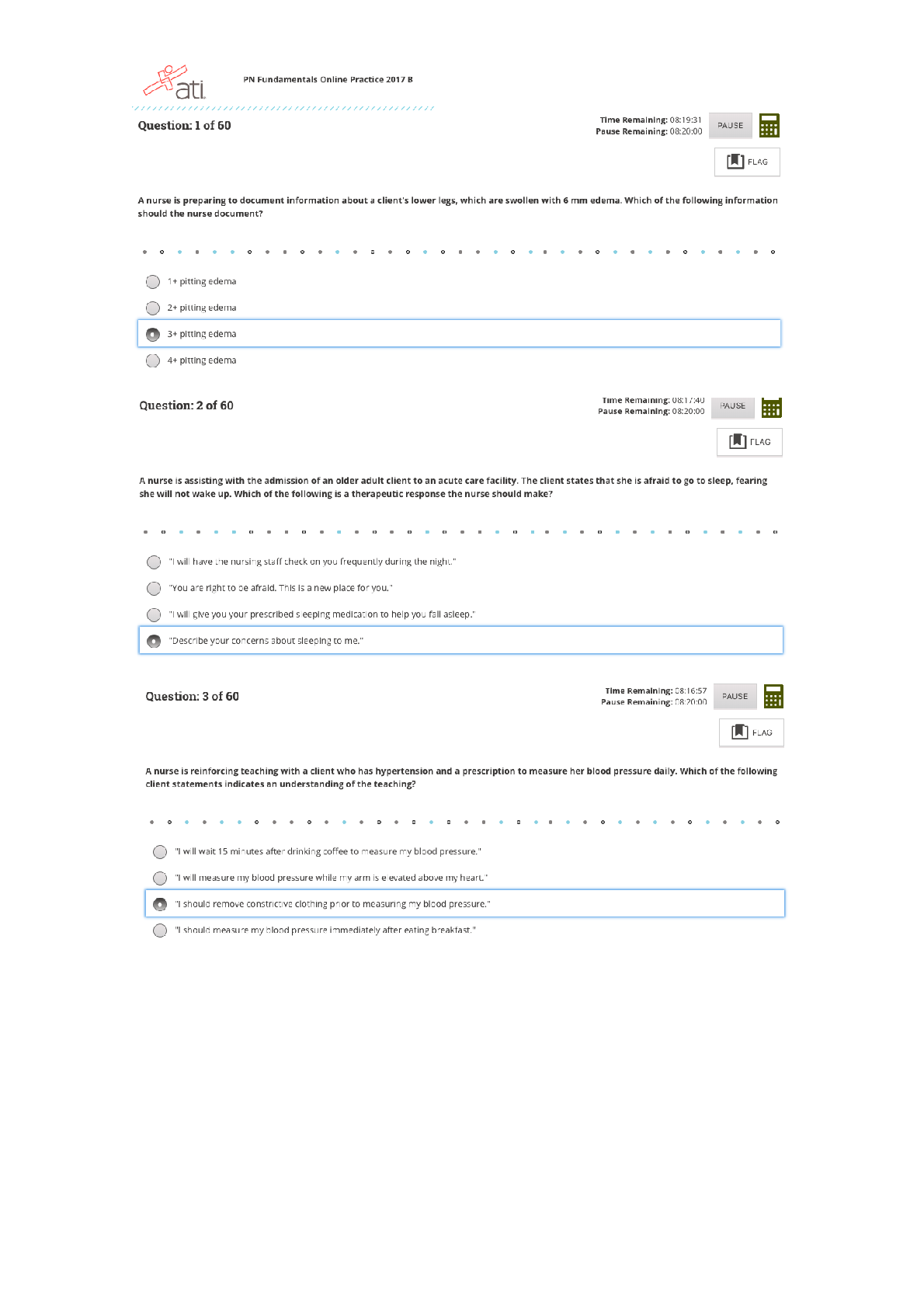 Preview image of ATI PN FUNDAMENTALS  B document