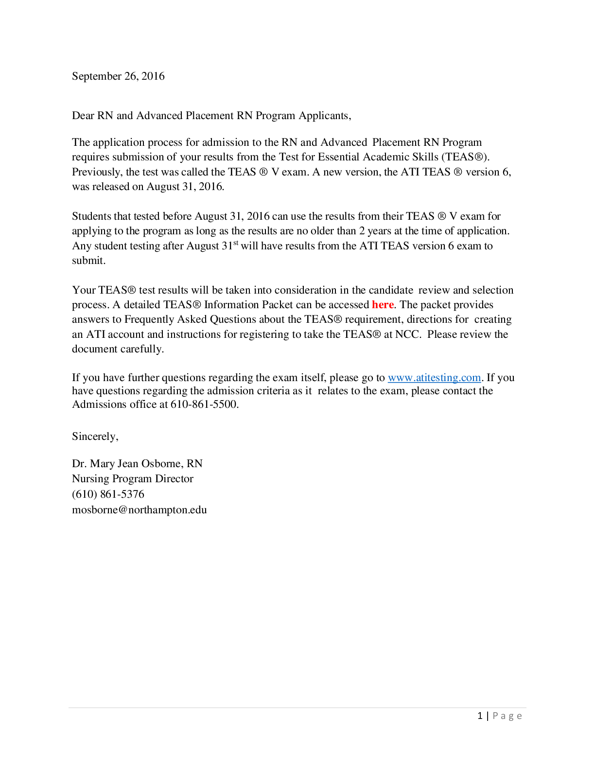 Preview image of RN and Advanced Placement RN Programs document