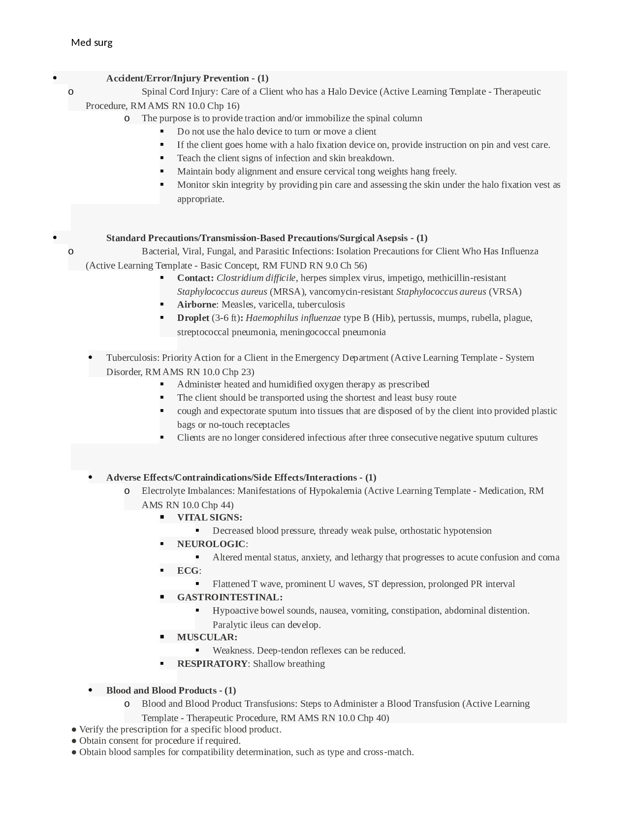 Ati Med Surg Proctored Exam 2019 - Study Guide – Scholarfriends ...