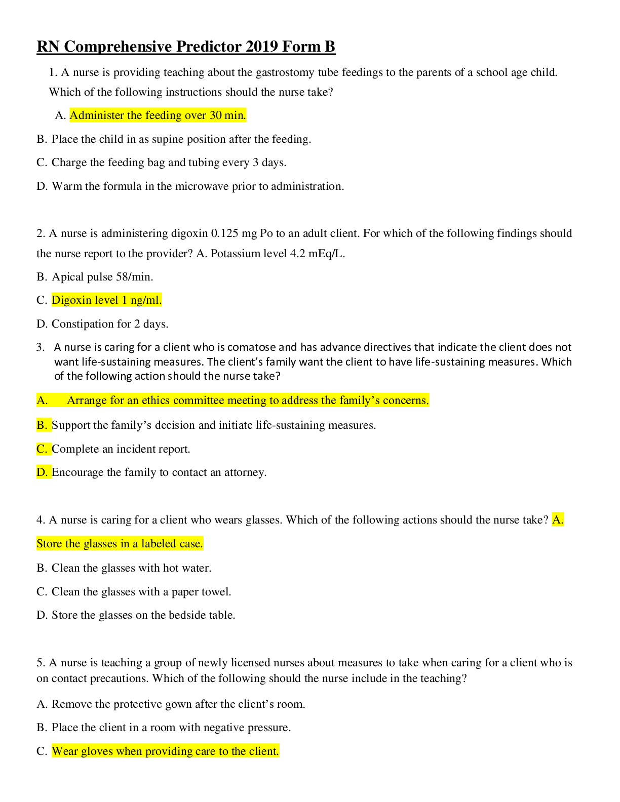 Preview image for BB ATI Proctored Comprehensive