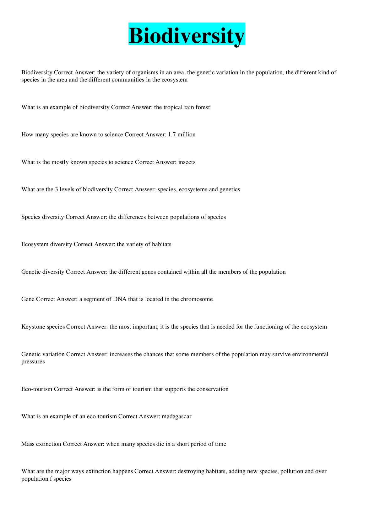 Preview image of Biodiversity document