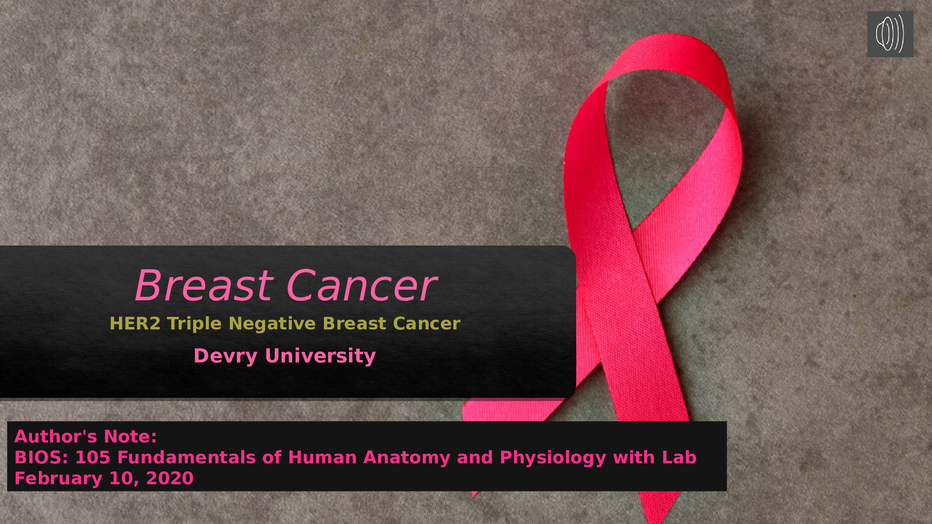 Preview image of BIOS 105Breast Cancer - Course Project document