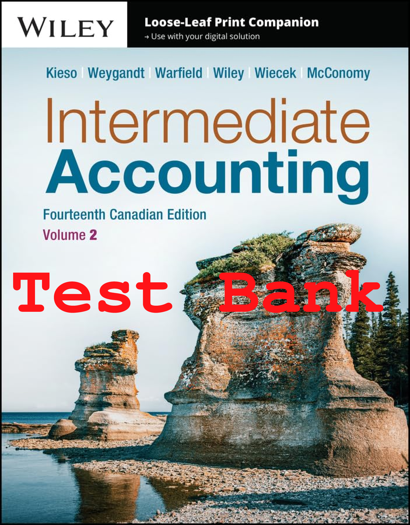 Preview of Test Bank Intermediate Accounting Volume 2 14th Canadian Edition By Kieso, Weygandt, Warfield, Wiley, Wiecek, McConomy