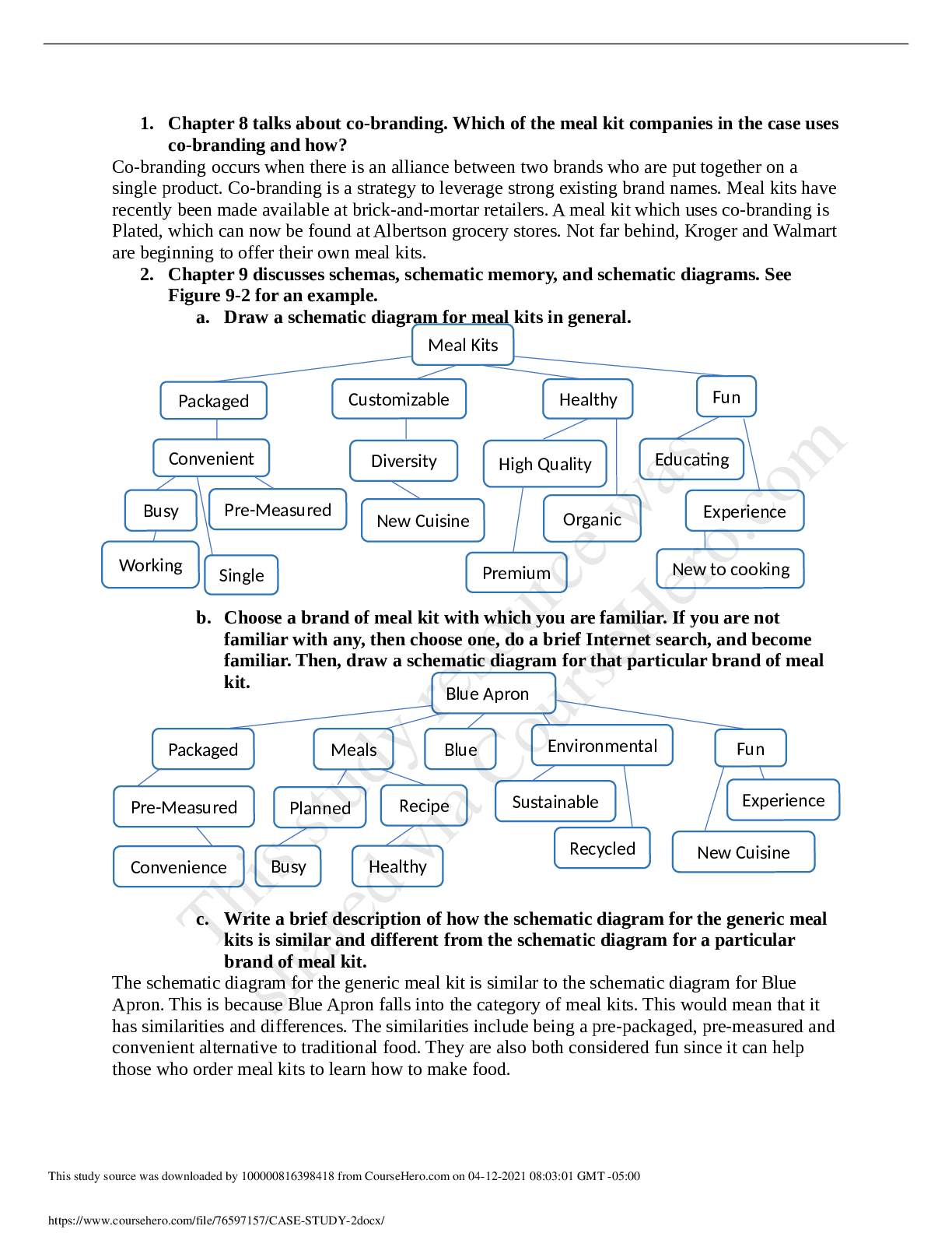 Preview image for Baruch College, CUNY - MKT 3605CASE STUDY 2