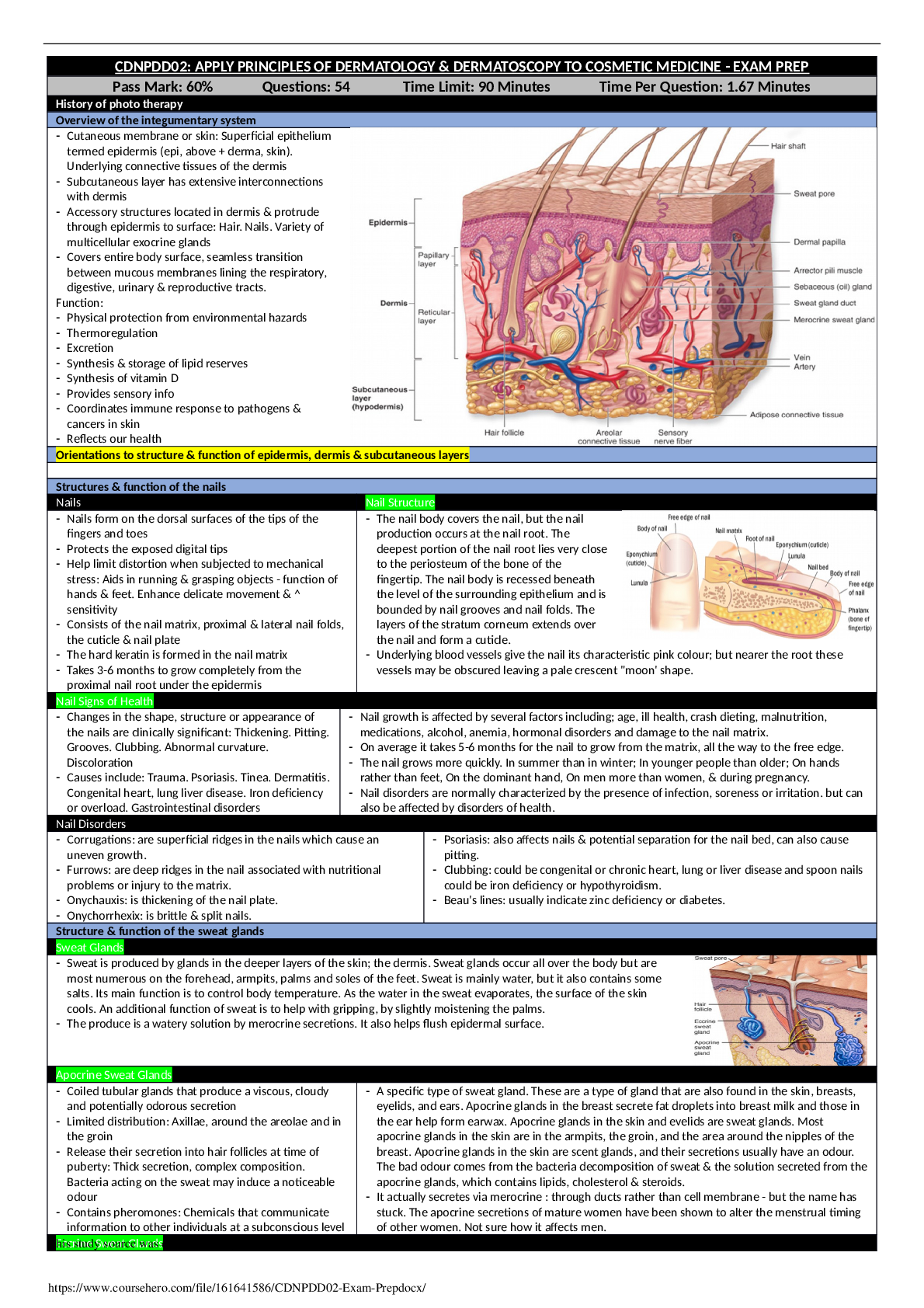 Preview image for CDNPDD02: APPLY PRINCIPLES OF DERMATOLOGY & DERMATOSCOPY TO COSMETIC MEDICINE - EXAM PREP