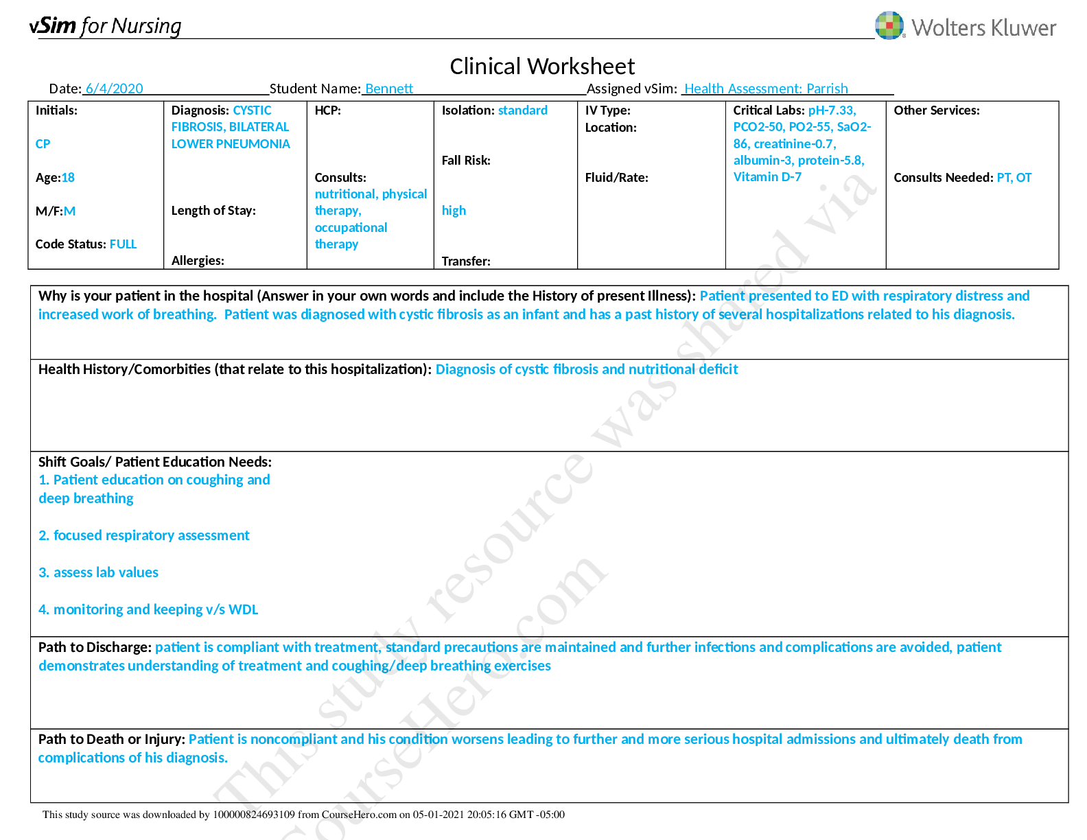 Preview image for Christopher Parrish Assessment Part 2