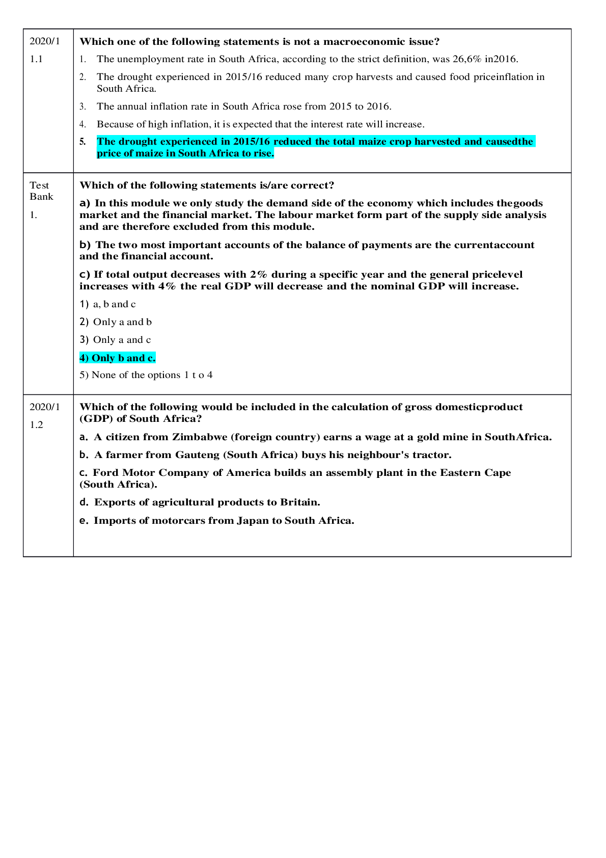 Recommended document preview for University of South Africa ECS 2602 Exam Practice Questions and Answers