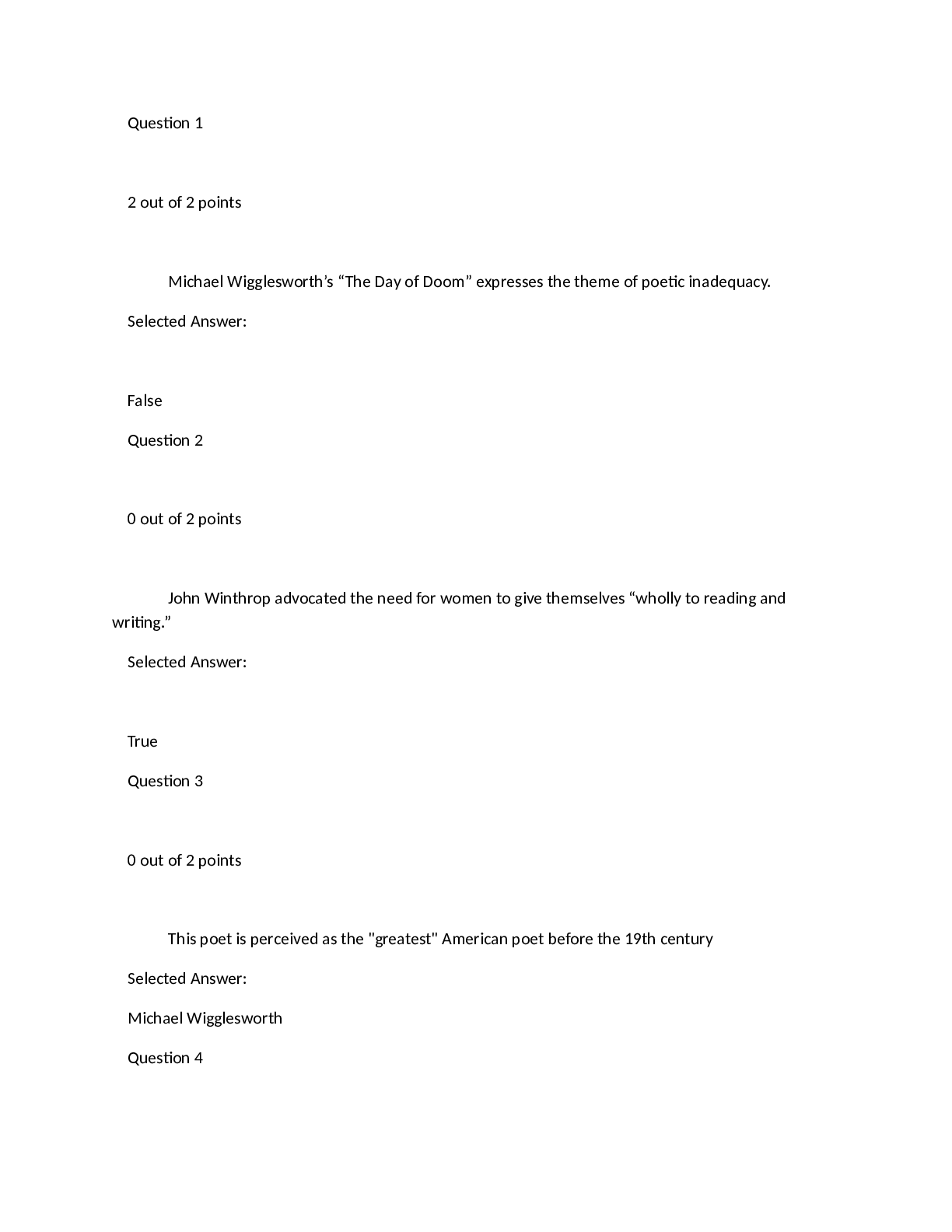 Preview image of ENGL 201 Test One.docx document