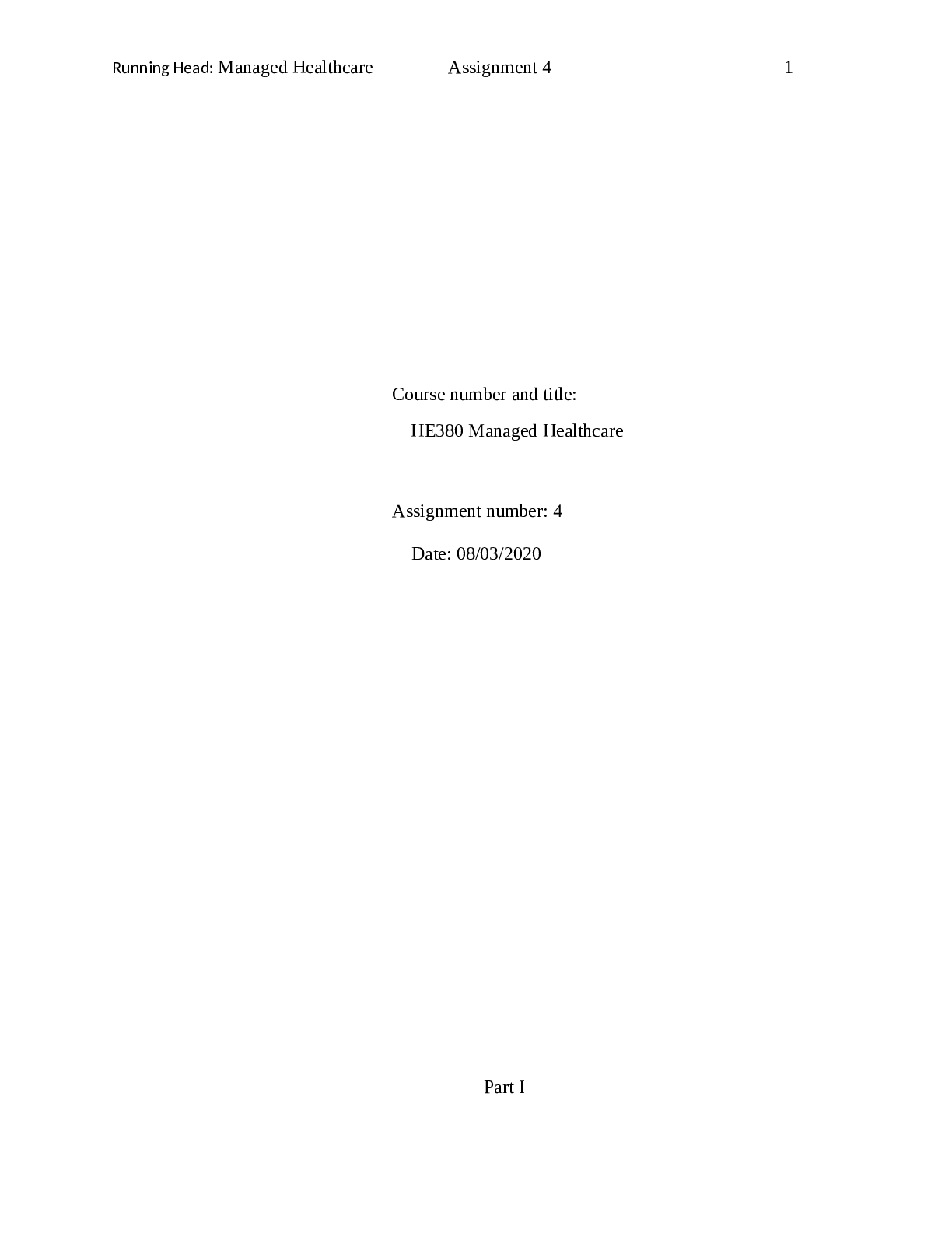 Preview image of HES380 Assignment document