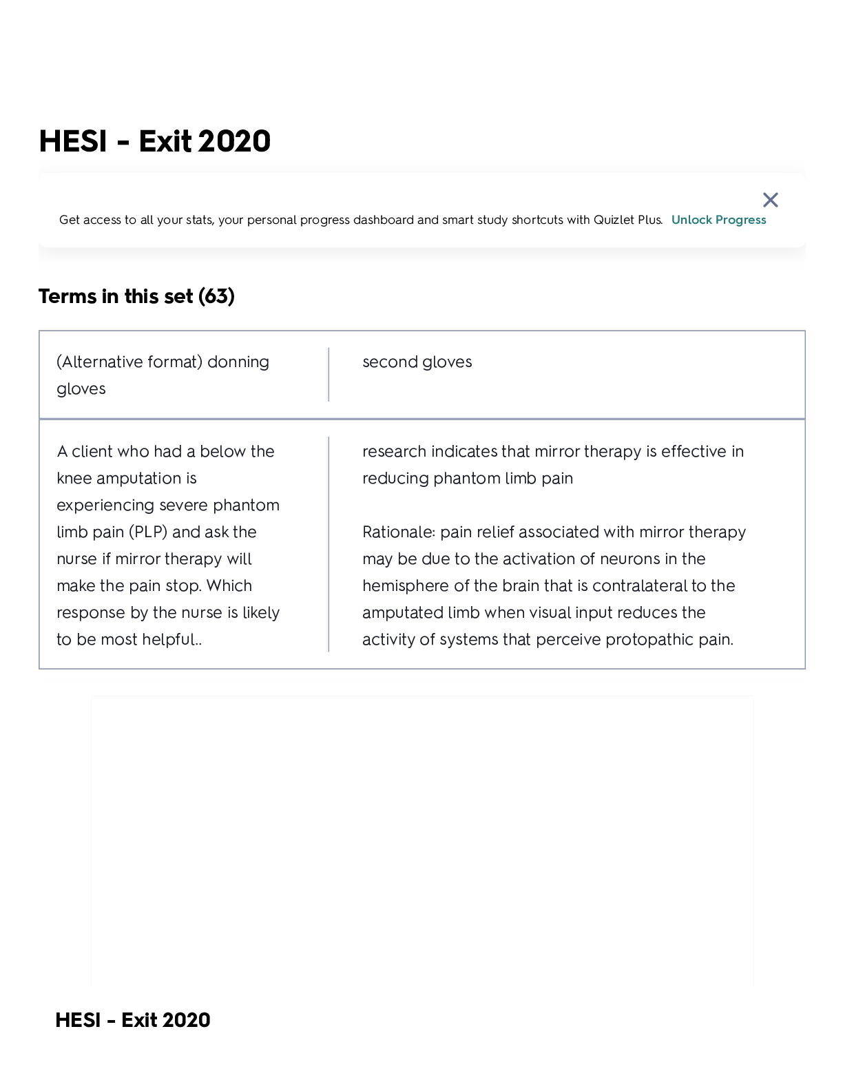 Preview of HESI - Exit 2020