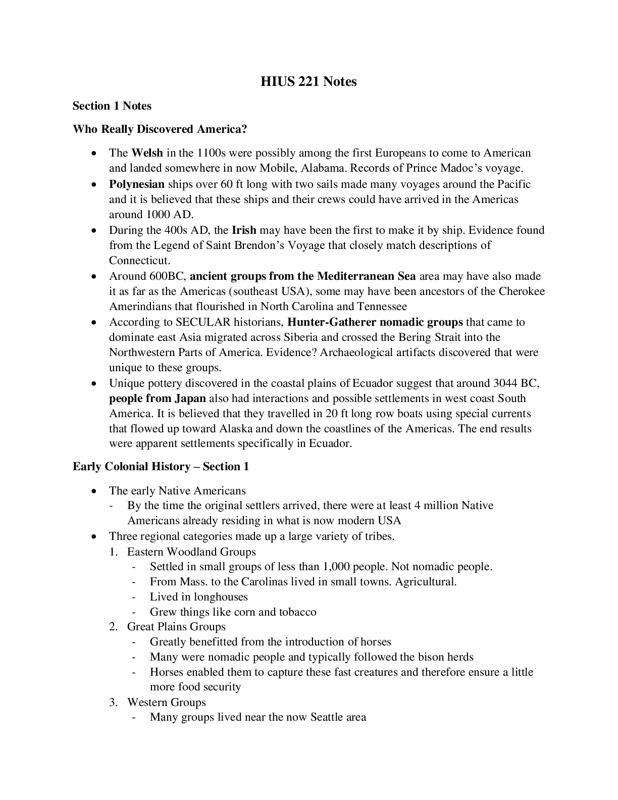 Preview image of Liberty University > HIUS-221 Notes > complete answers document