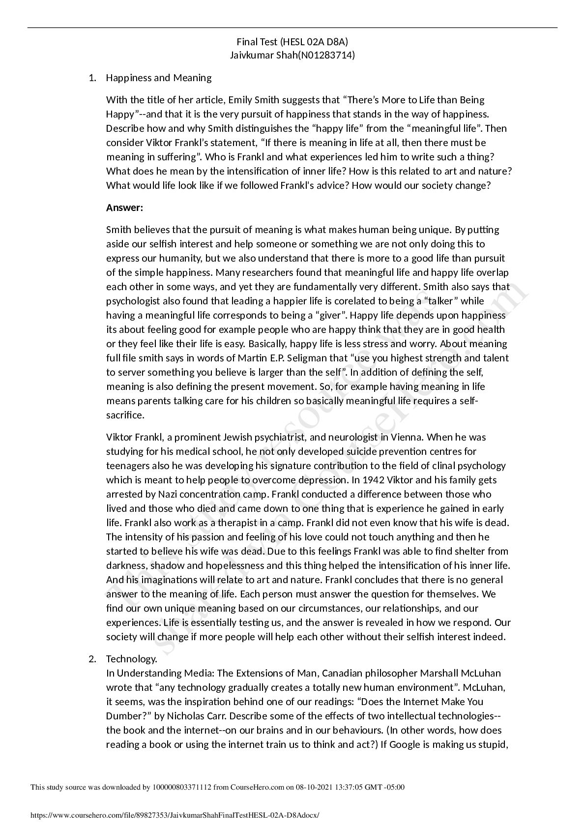 Preview image for JaivkumarShahFinalTestHESL-02A-D8A