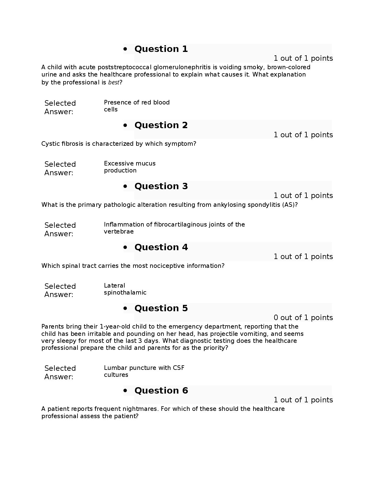 Recommended document preview for HNS 302 Medical/Surgical Nursing II Final Exam 101 Questions & Answers