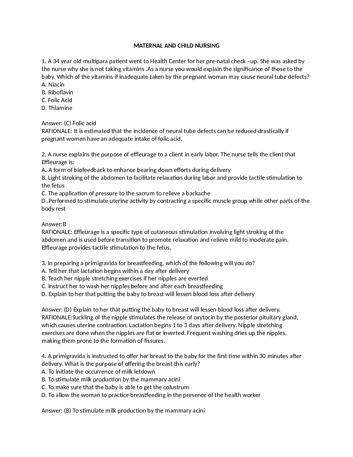 Preview image for MATERNAL-AND-CHILD-NURSING-answer-key.docx