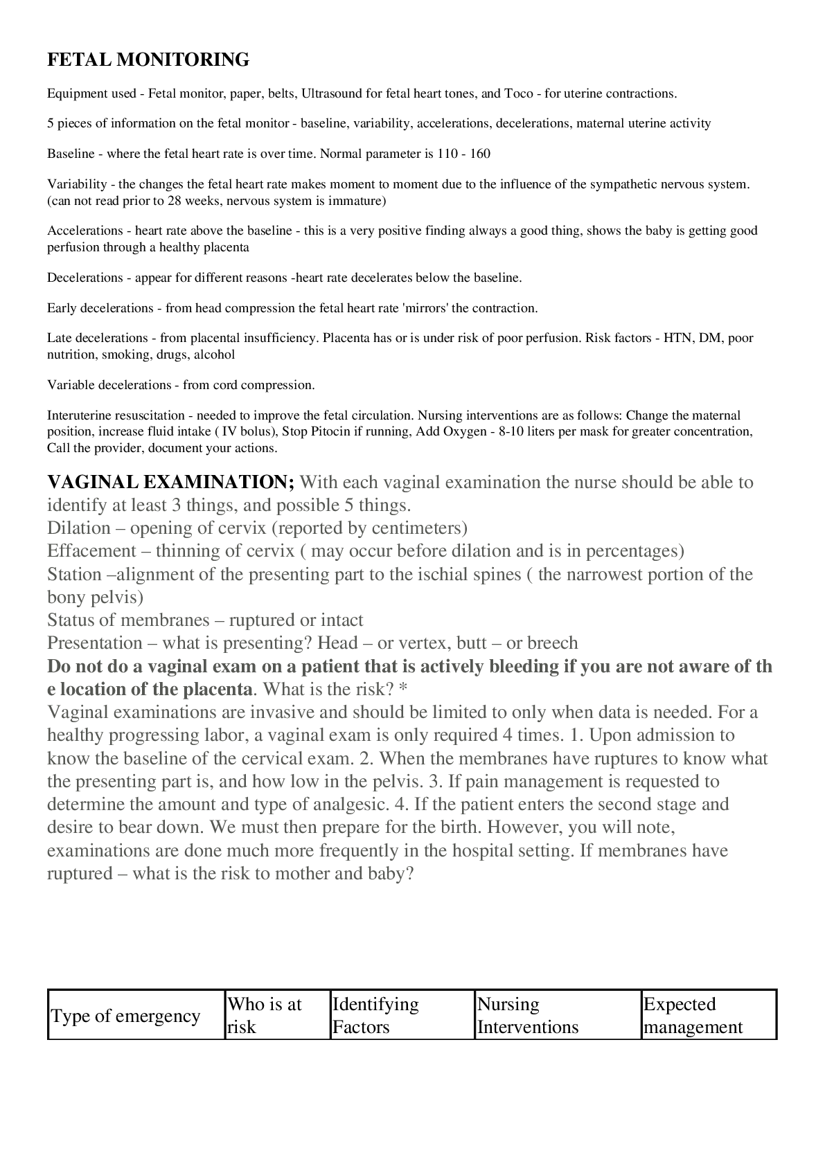 Preview image of NUR 2633MCH EXAM 2MODULE 3, 4, 5 LESSON CONTENT:,100% CORRECT document