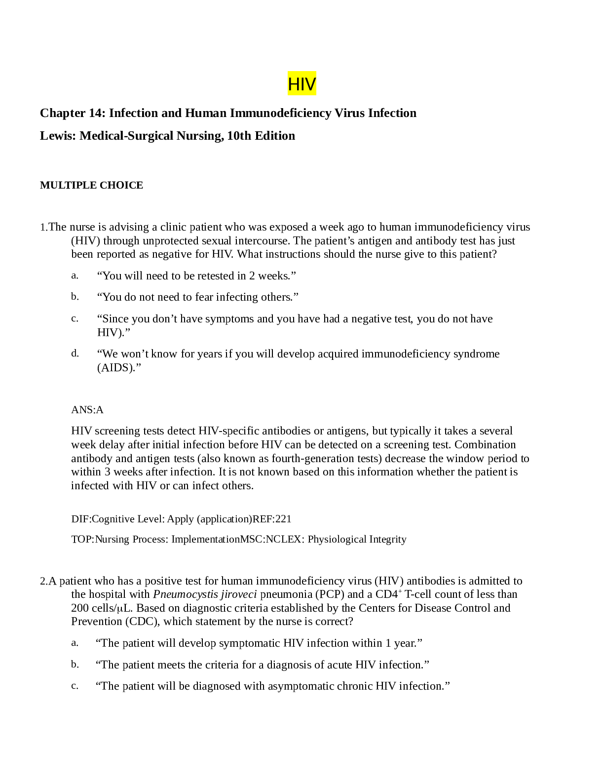 Preview image for NURSING MISC