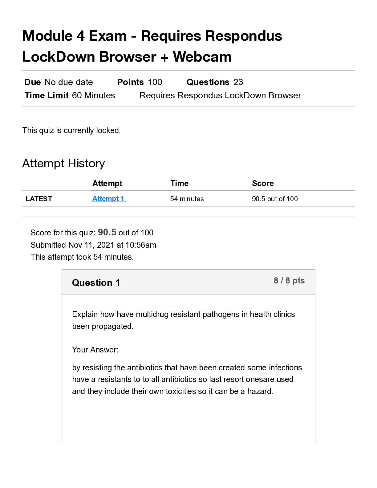 Preview of BIOD210 Module 4 exam genetics/Questions&Answers