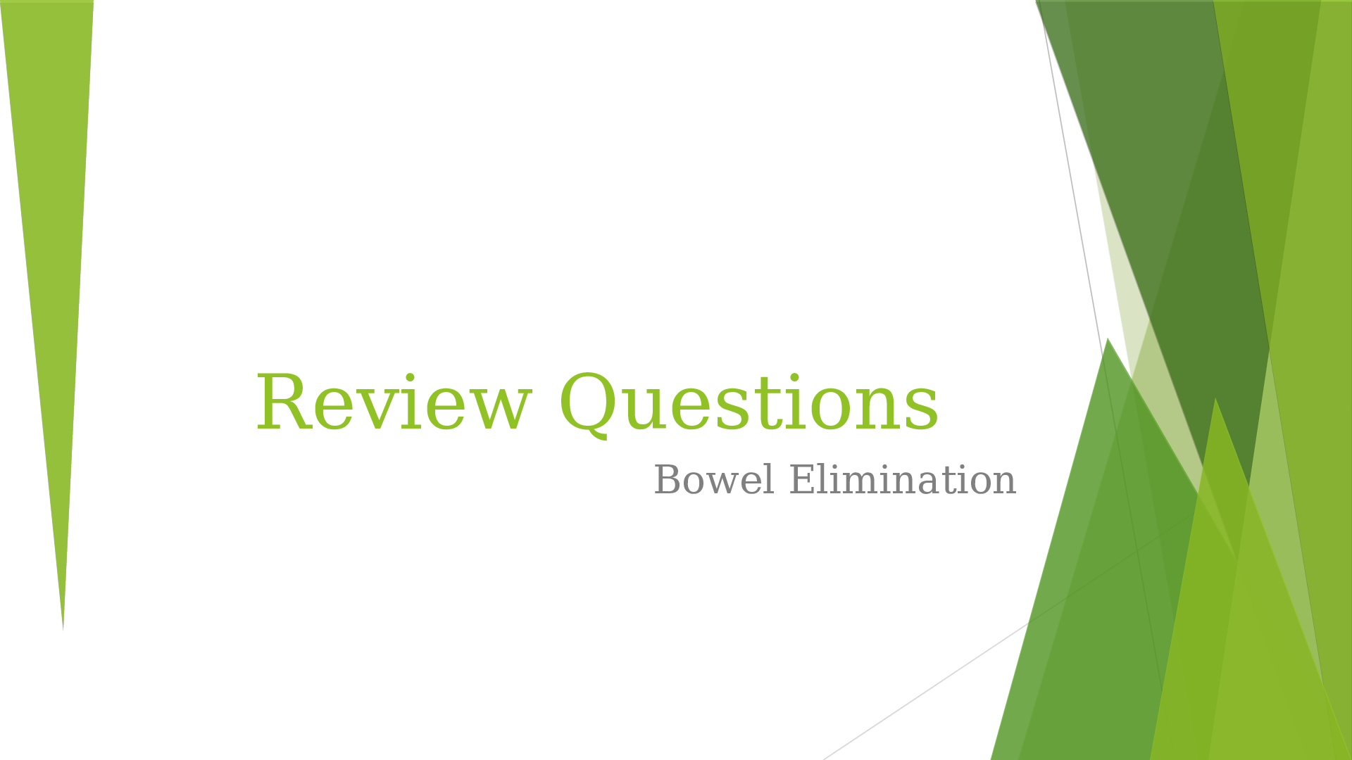 Preview image for NR 224-Bowel Elimination-Review Questions-instructor