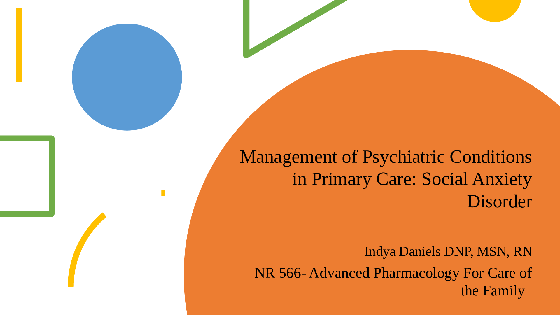 Preview image for NR 566- Advanced Pharmacology For Care of the Family