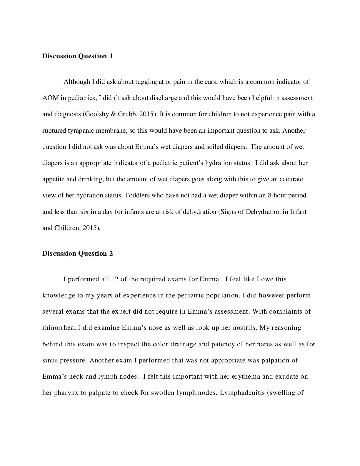 Preview image for NSG 6020 Week 2 DQ Study Cuide