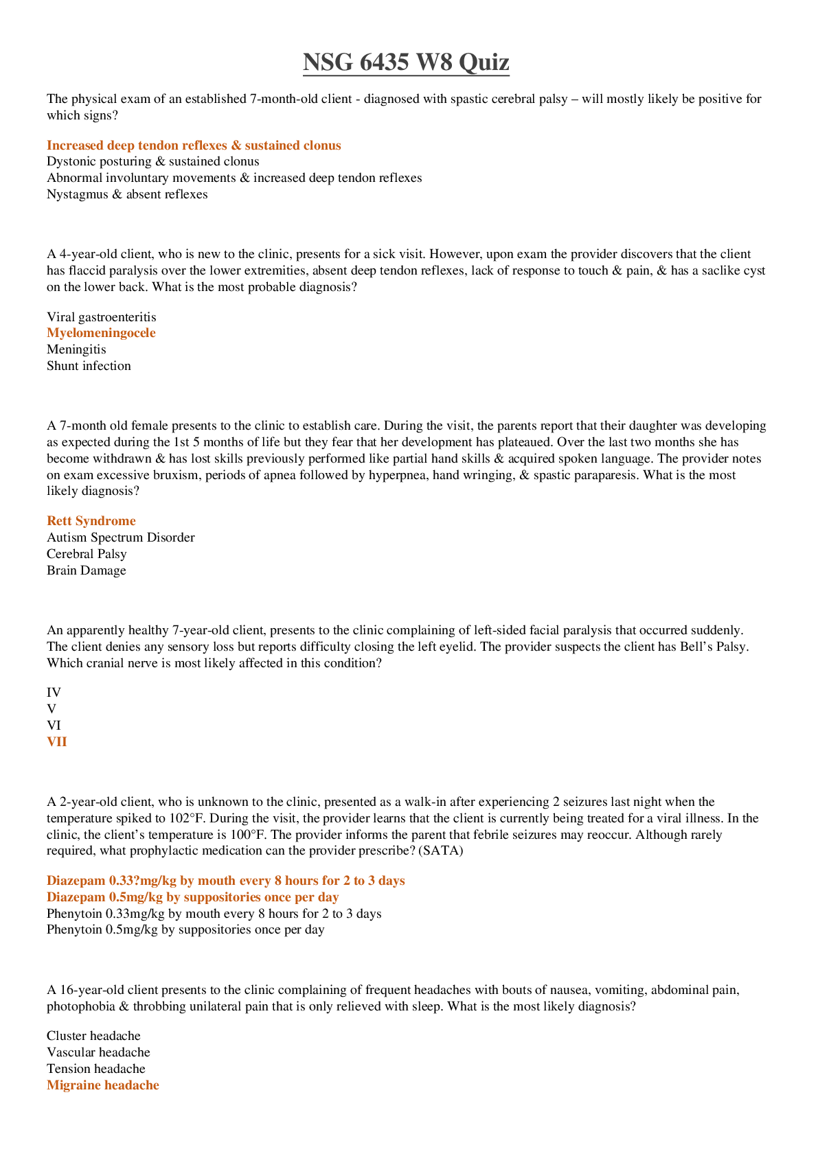 Preview image of [Solved] NSG 6435 Wk 8 Quiz document