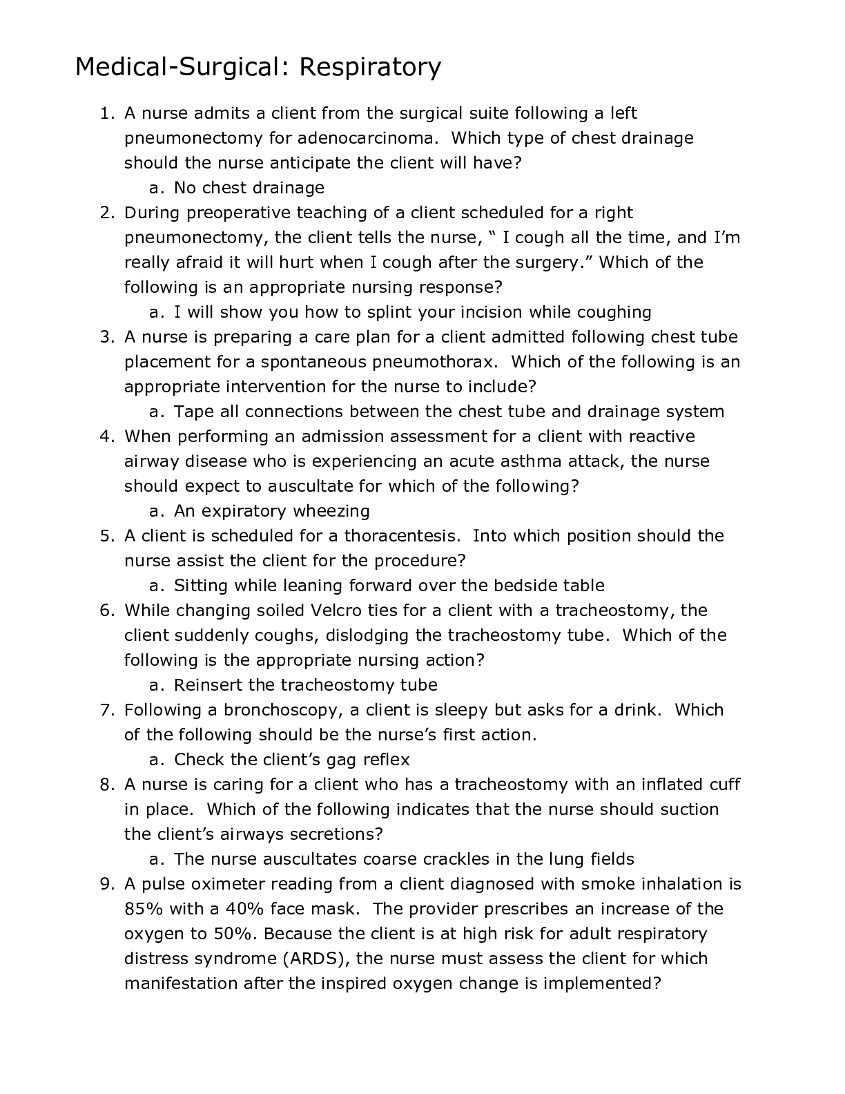 Preview image of NSG 308 ATI LEARNING SYSTEM document