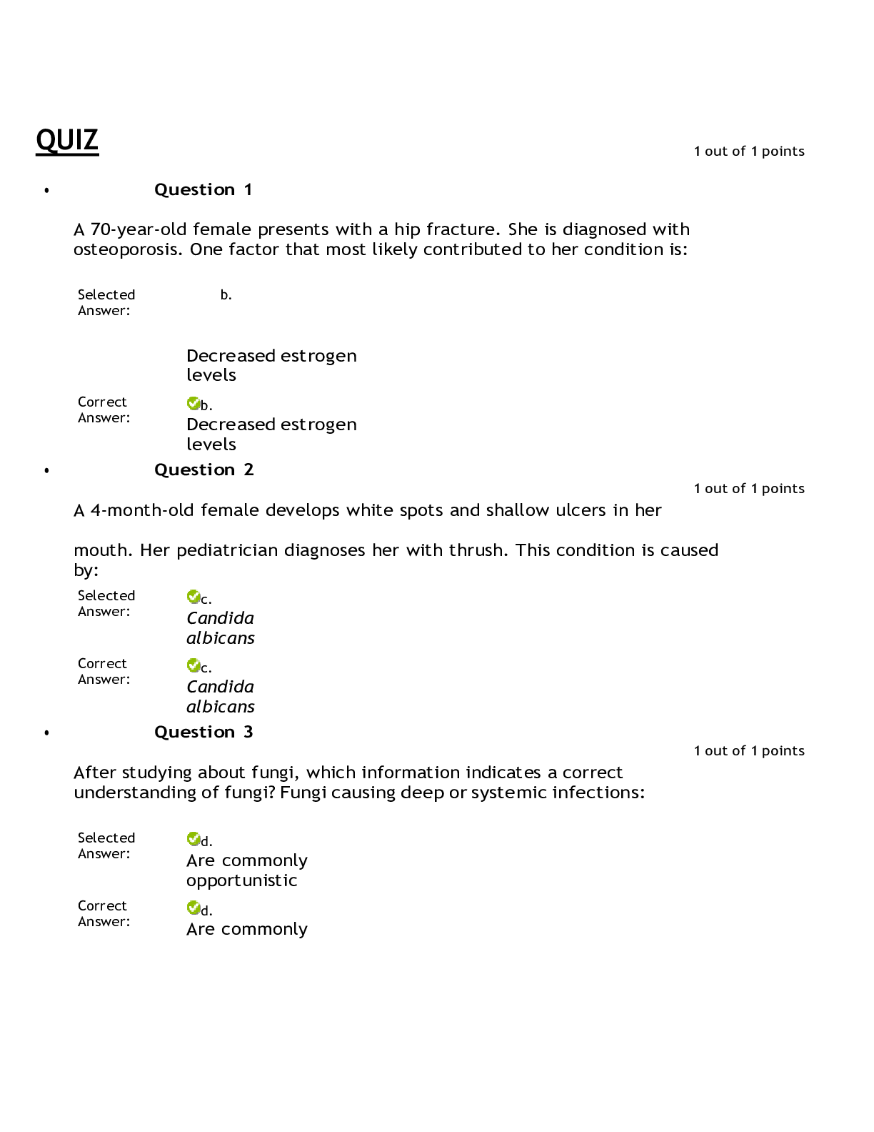 Preview image of NURS6501 Quiz 2 document