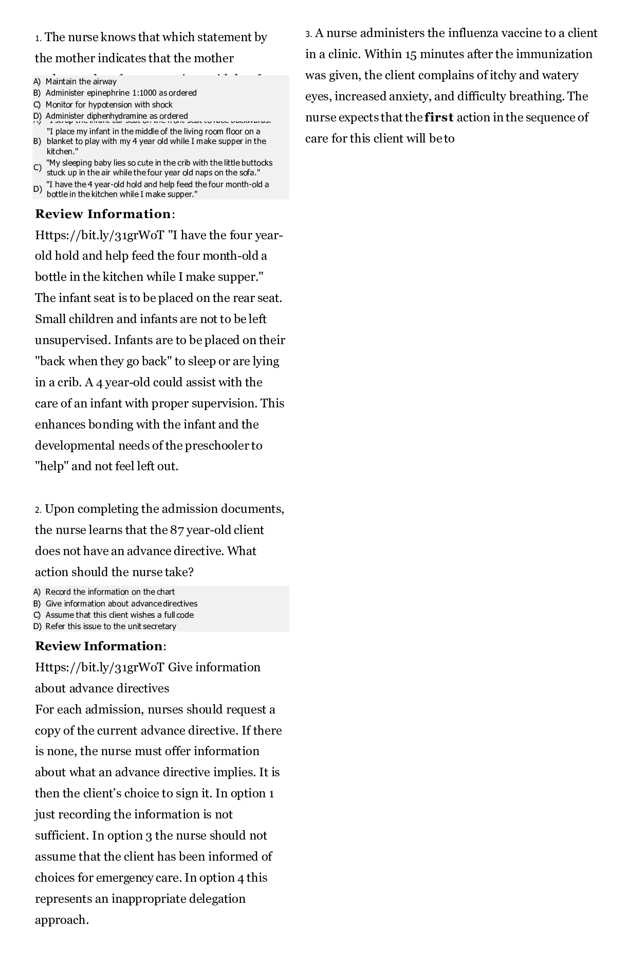 Preview image for NURS 216 Nclex Practice Questions (updated 2020)