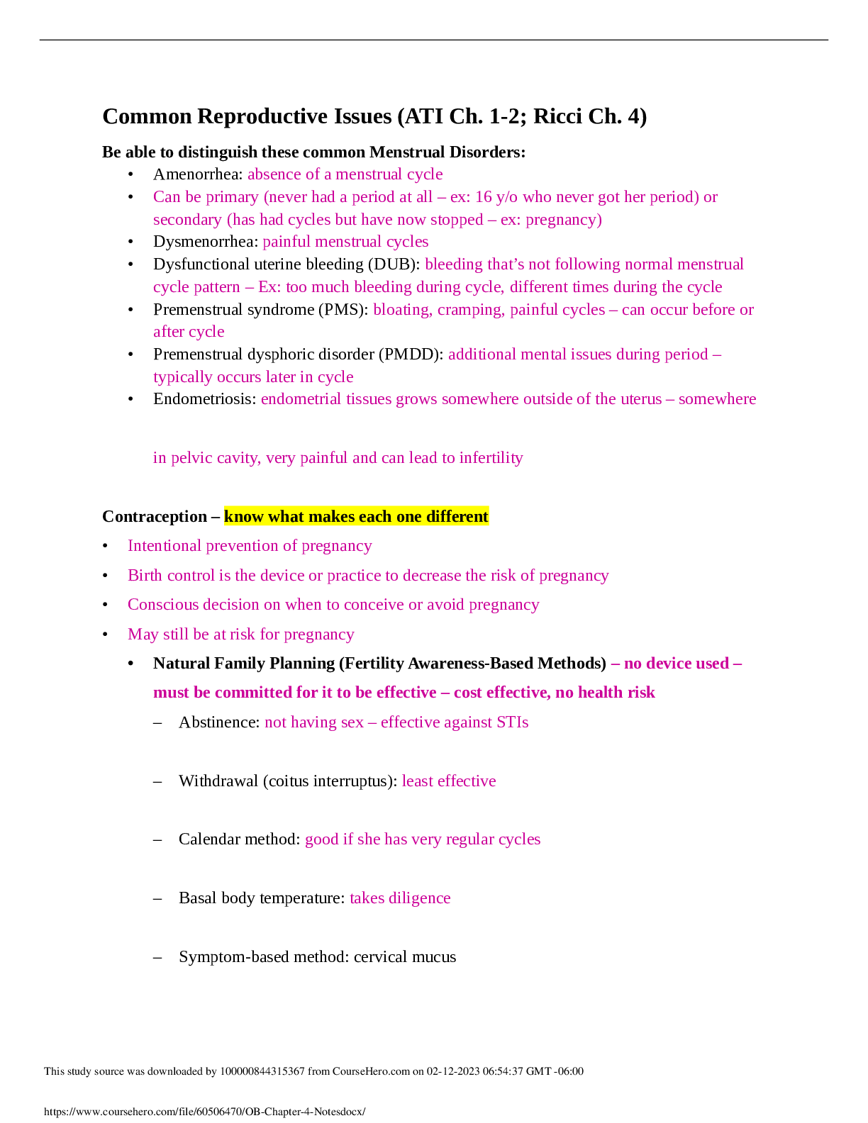 Preview image of OB_Chapter_4_Notes document