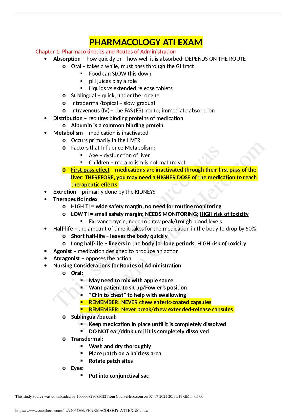 Preview image for PHARMACOLOGY_ATI_EXAM.