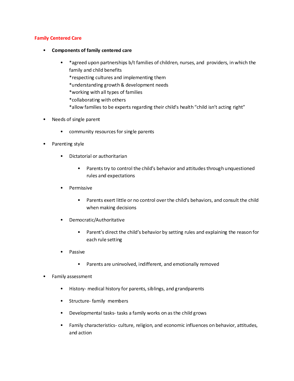 Preview image of NURS 4403 Pediatric ATI Review 2020 document