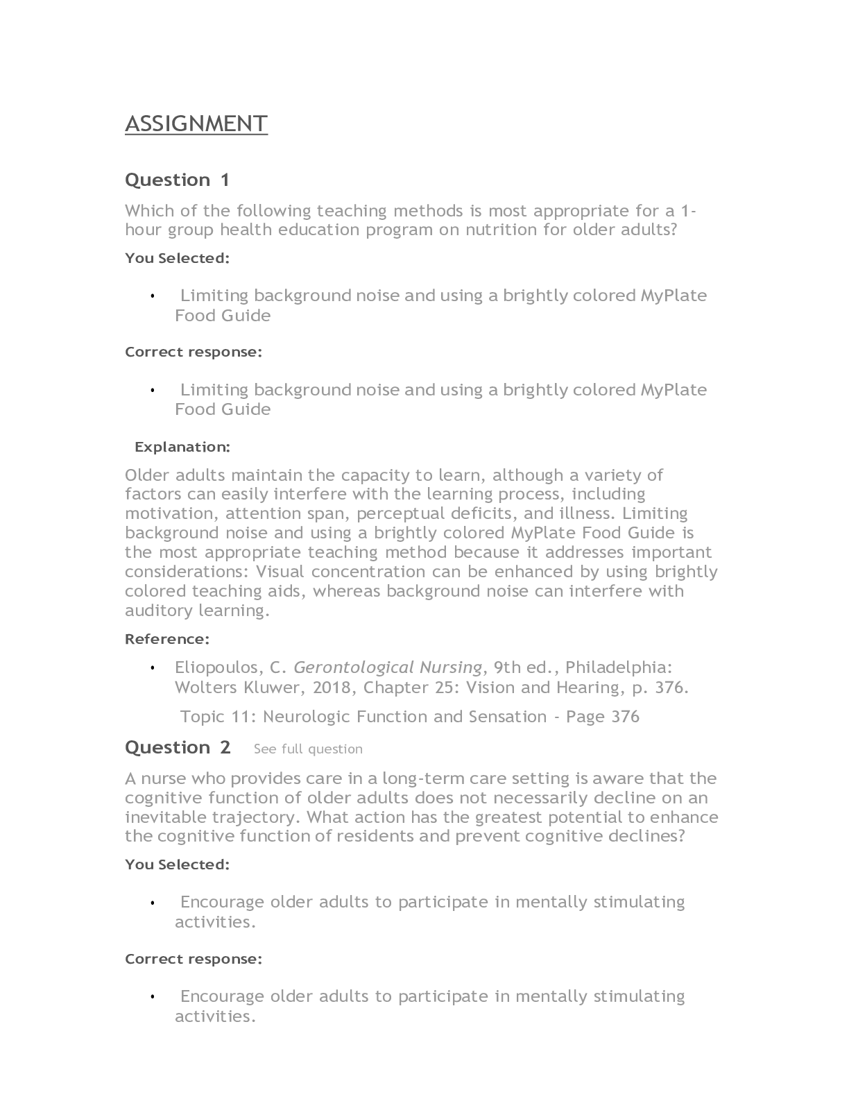 Preview image of Prep U Assignment 6 document