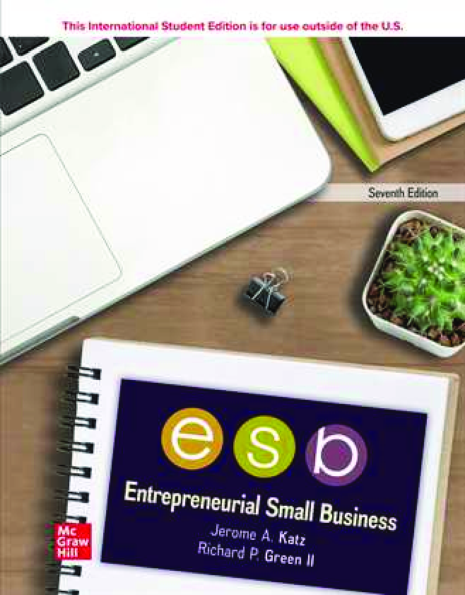 Recommended document preview for Entrepreneurial Small Business 7th Edition By Jerome Katz, Richard Green PDF ebook