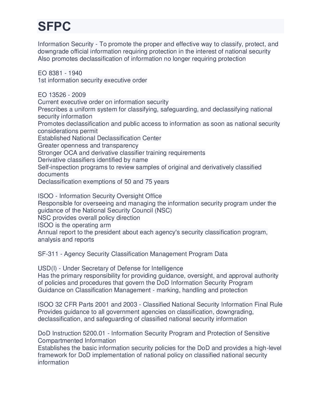 Preview image of SFPC document