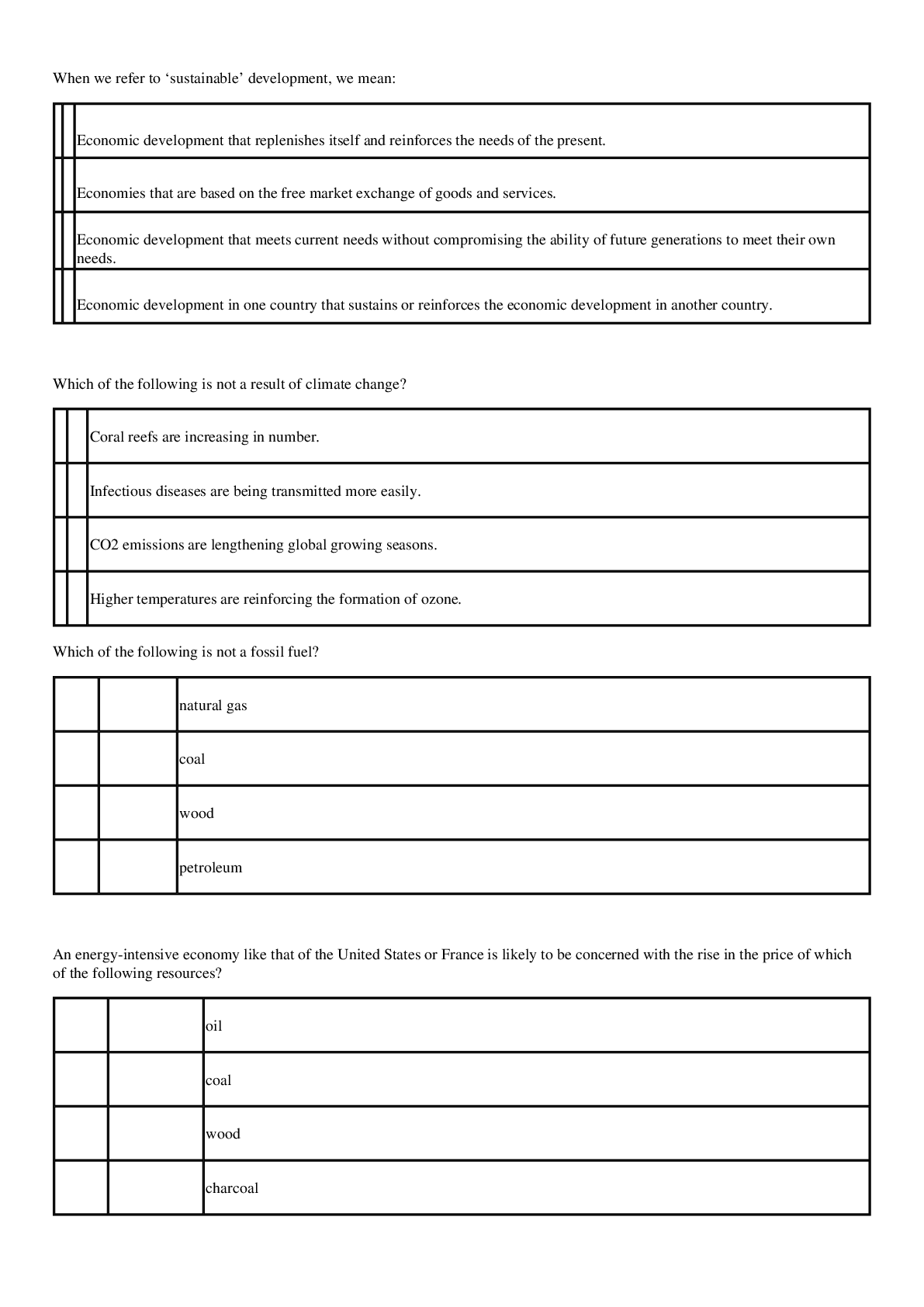 Preview image of SOC 450 Week 3 quiz 1 document