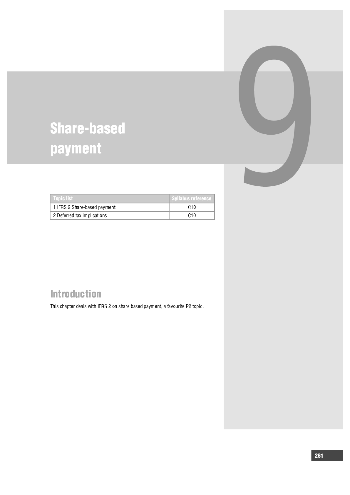 Preview image of Share based payment document
