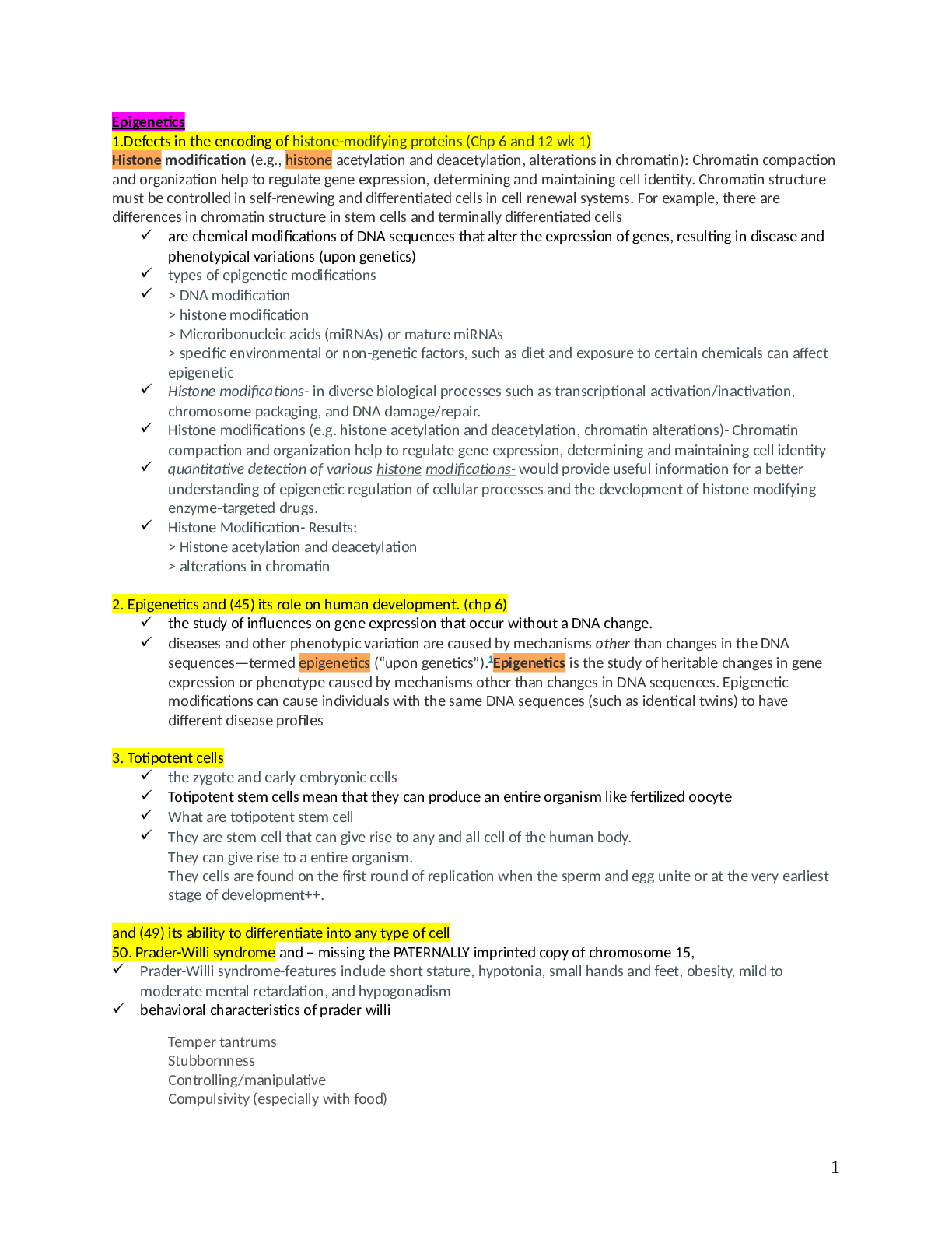 Preview image of Chamberlain College of Nursing - NR 507Specific MidTerm Study Guide. document