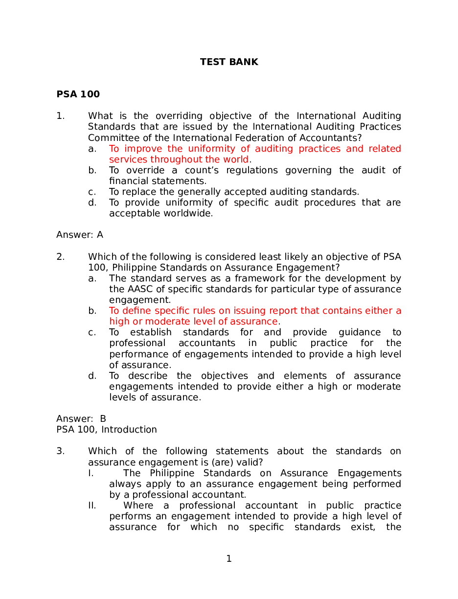 Preview image of Test Bank 1.doc. document