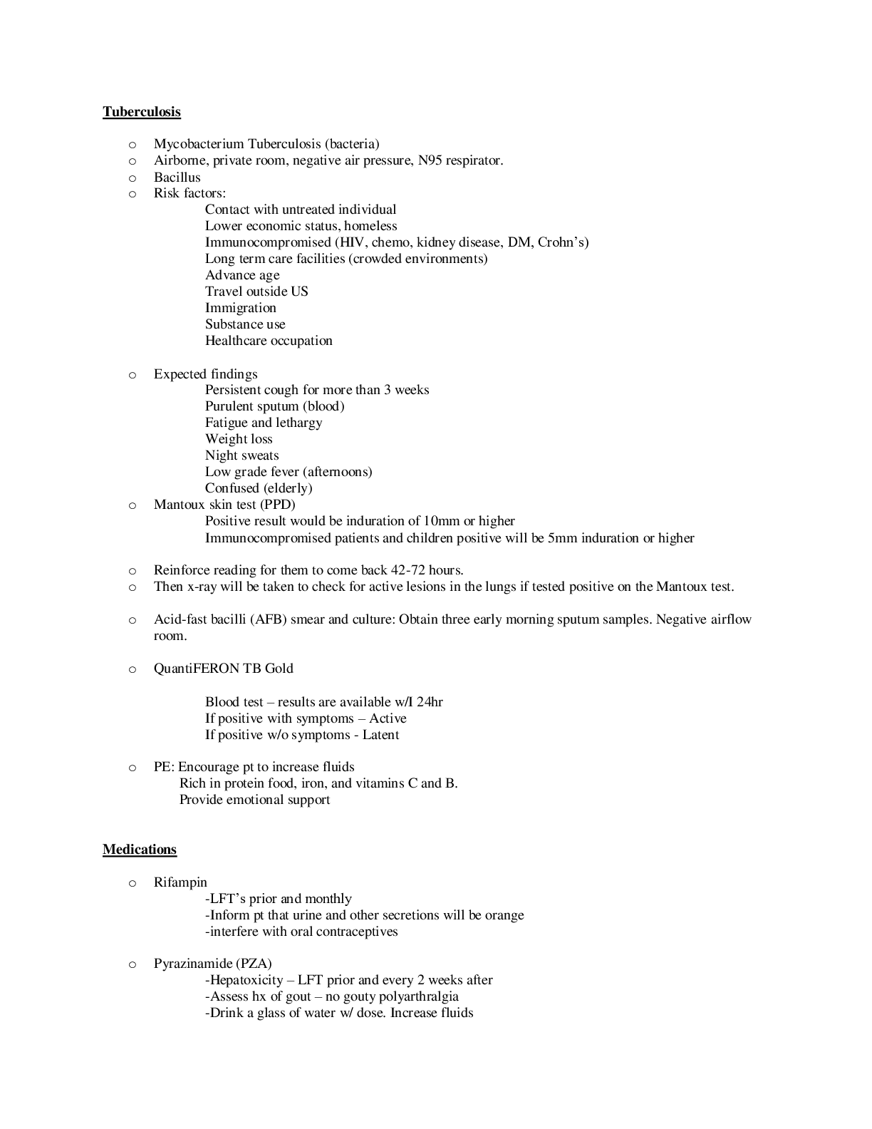 Preview image of NURSING 225 Tuberculosis.docx.docx document