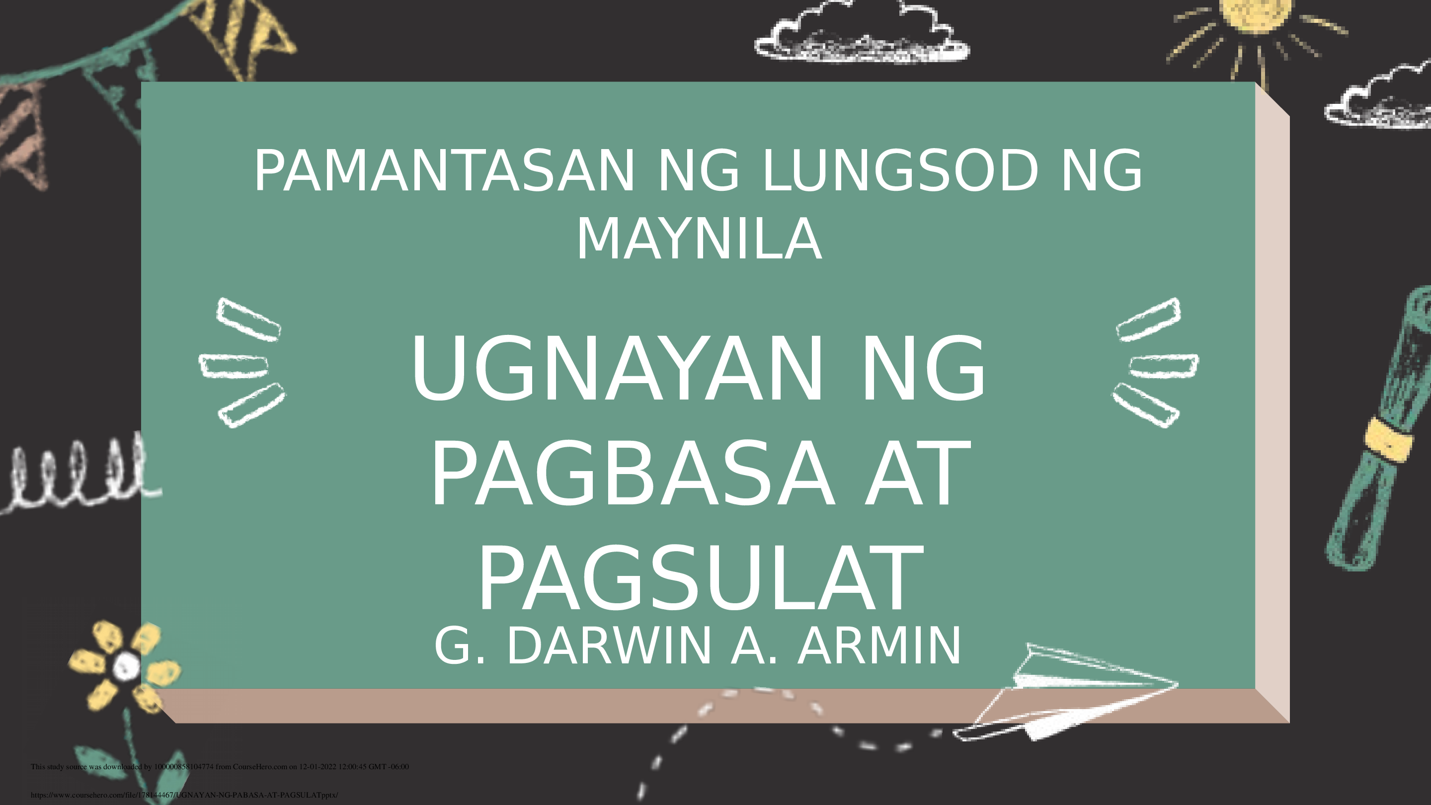 Preview image for PAMANTASAN NG LUNGSOD NG  MAYNILA
