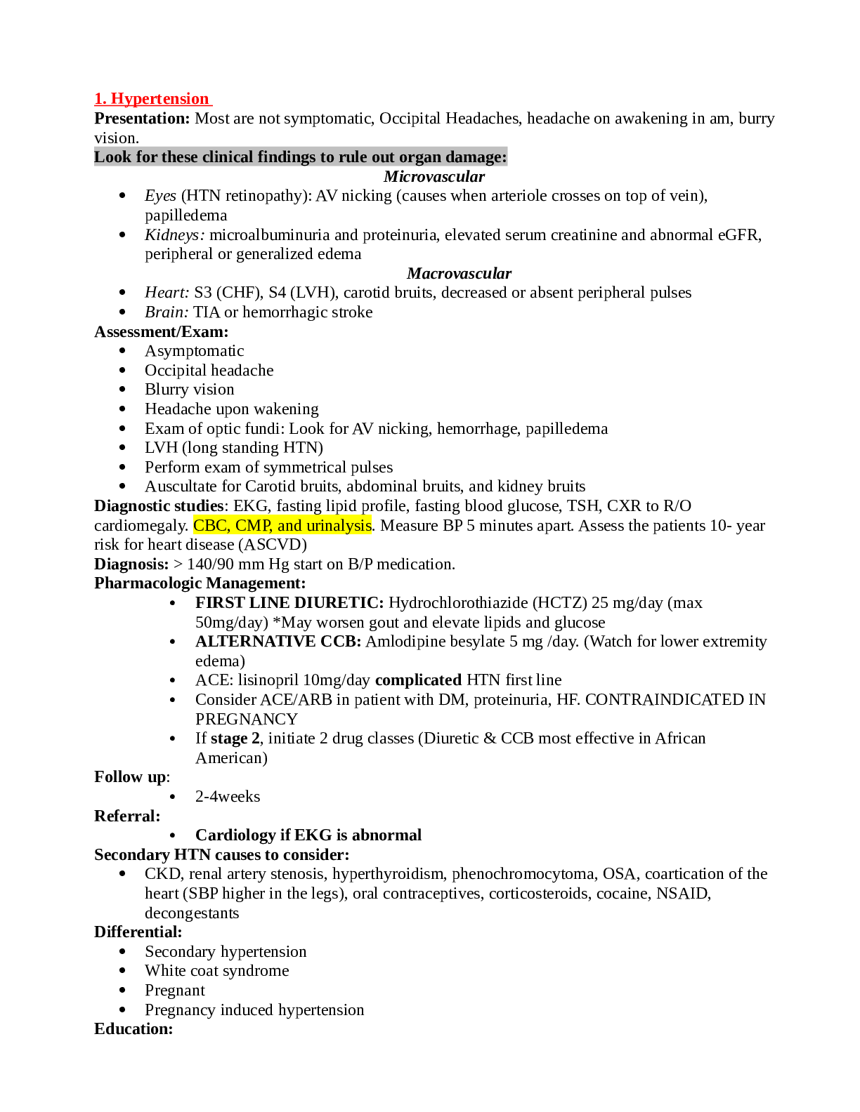 Recommended document preview for Summary NR667 / NR 667 VISE STUDY GUIDE (LATEST UPDATE)