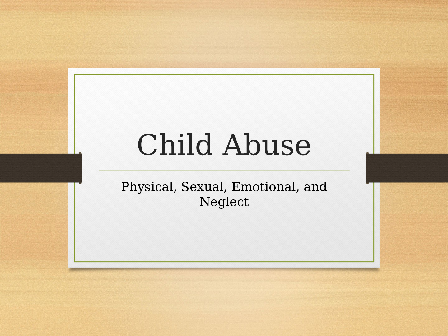 Preview image for Triton College - PATHO 283 WK 5 - LectureChild Abuse Physical, Sexual, Emotional, and Neglect