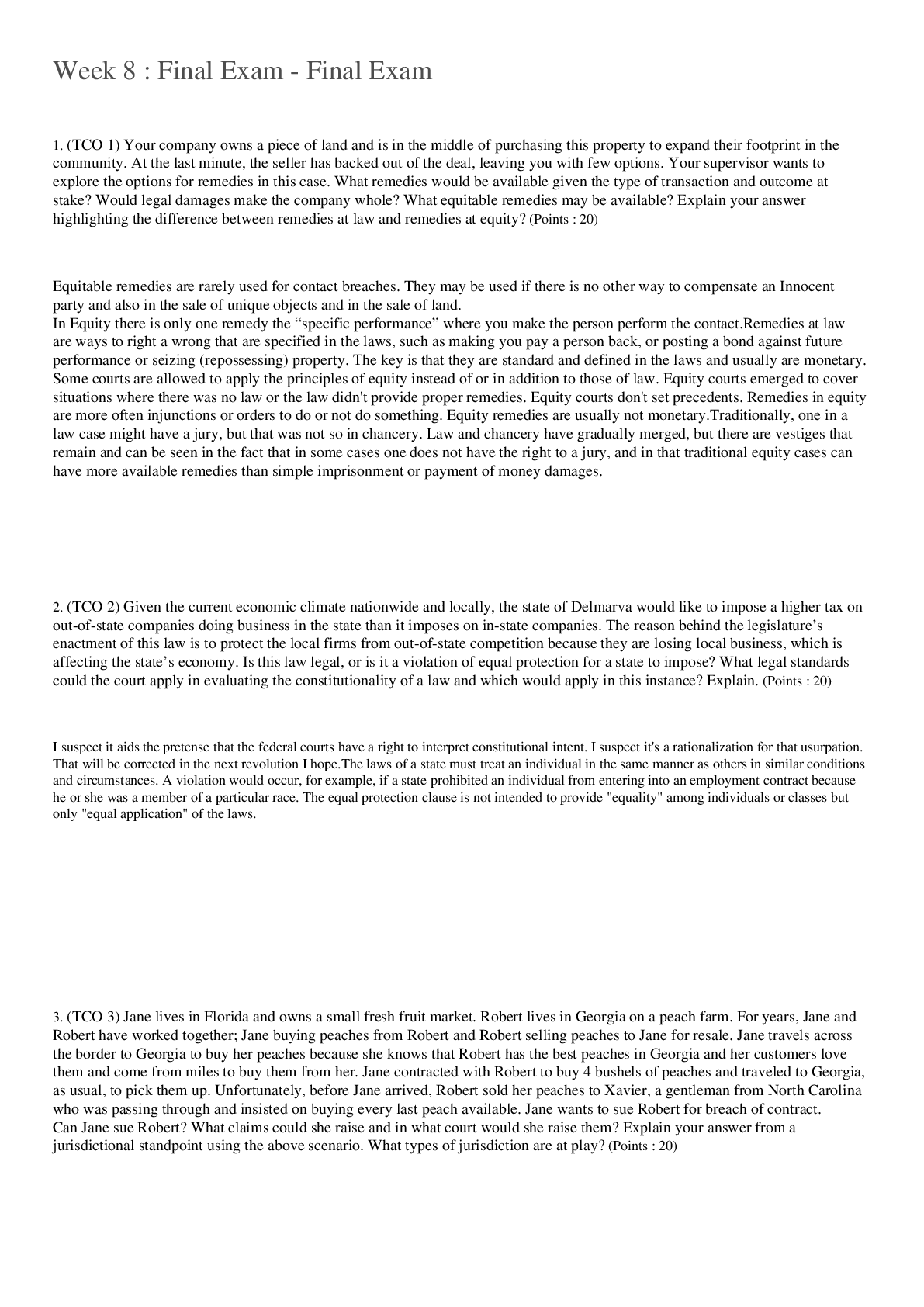 Preview image of [Solved]Week 8 Final Exam document